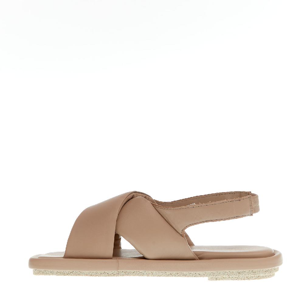 Sorelle Perego sandalo incrocio pelle nude Convenienza