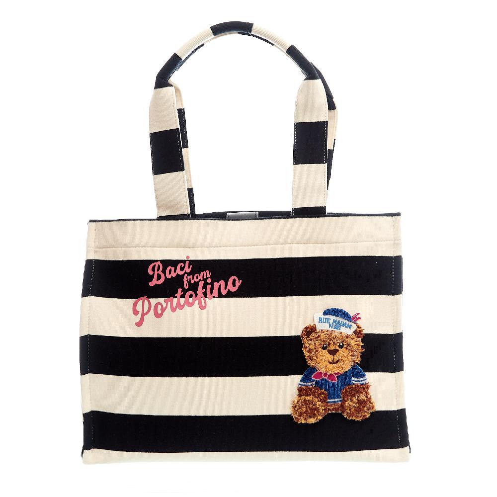 Sorelle Perego Teddy tote portofino black Vendita Economica