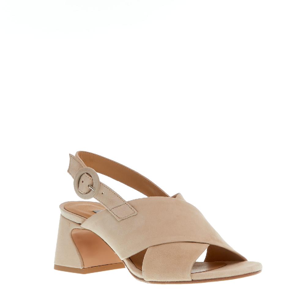 Sorelle Perego sandalo incrocio camoscio beige I Più Venduti