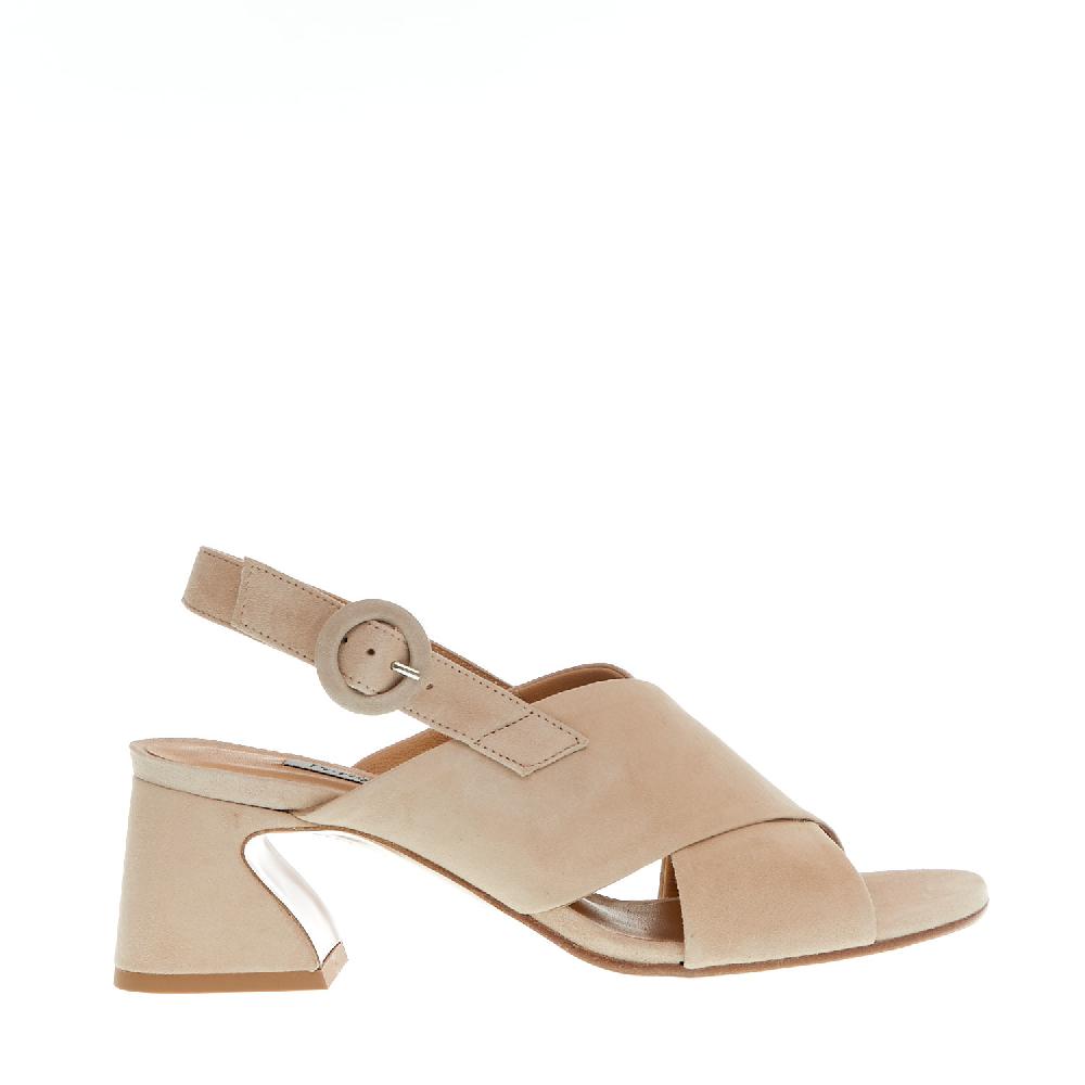 Sorelle Perego sandalo incrocio camoscio beige I Più Venduti