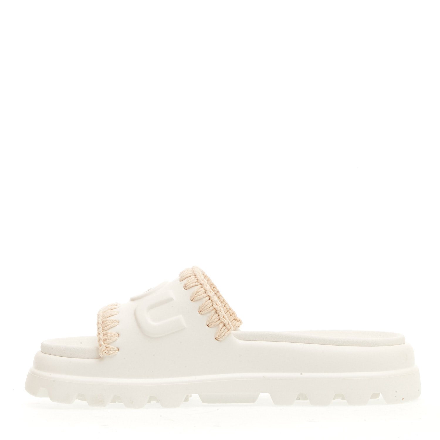 Sorelle Perego Eva slide gomma bianca Online Outlet