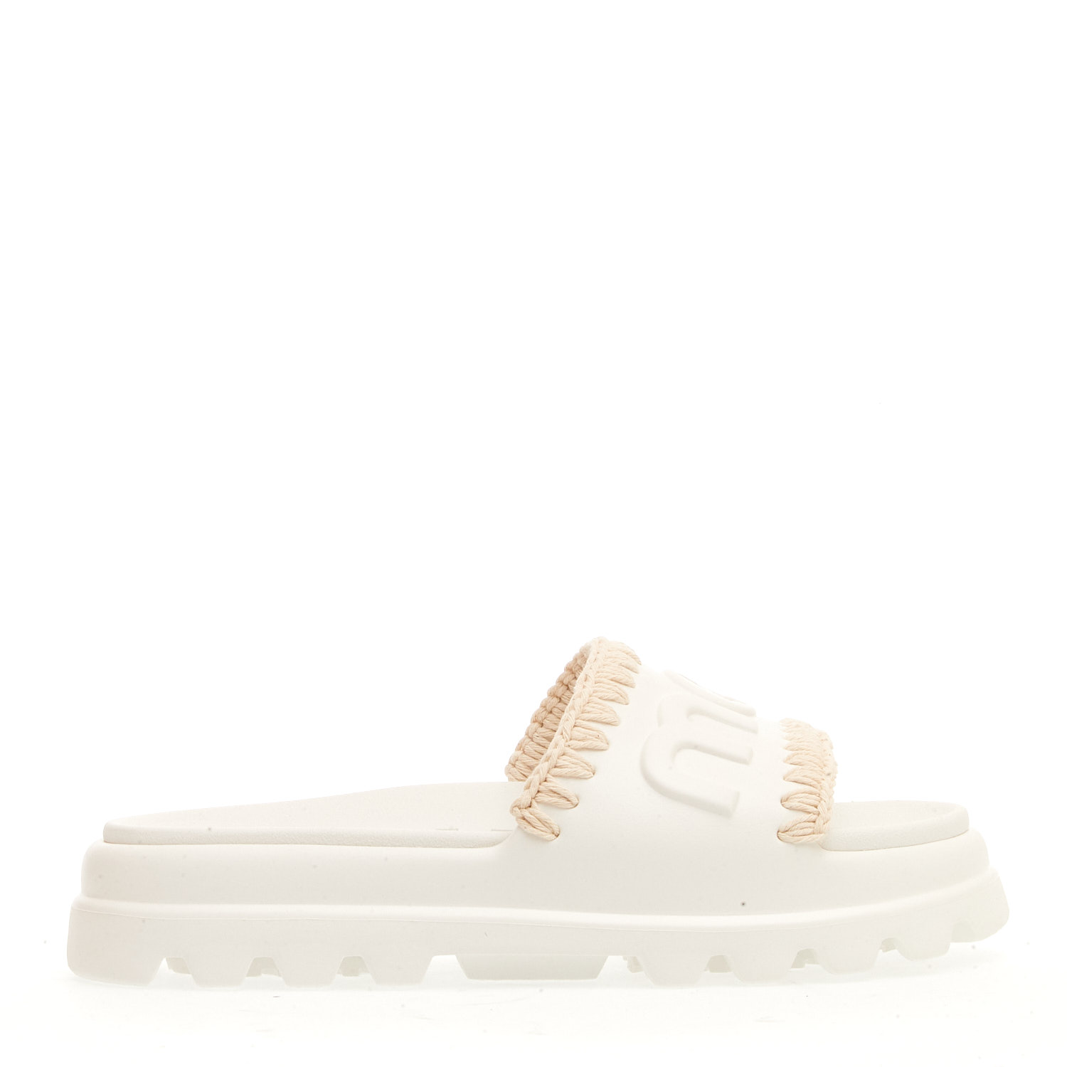 Sorelle Perego Eva slide gomma bianca Online Outlet