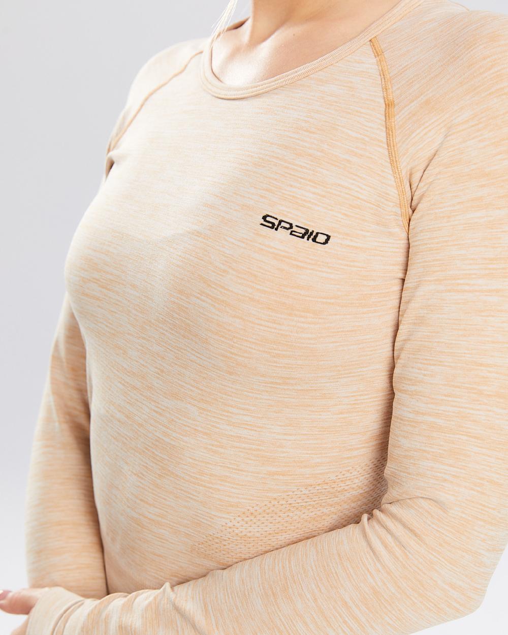 Spaio SPAIO RASHGUARD MELANGE MANICHE LUNGHE ICED COFFEE Italia