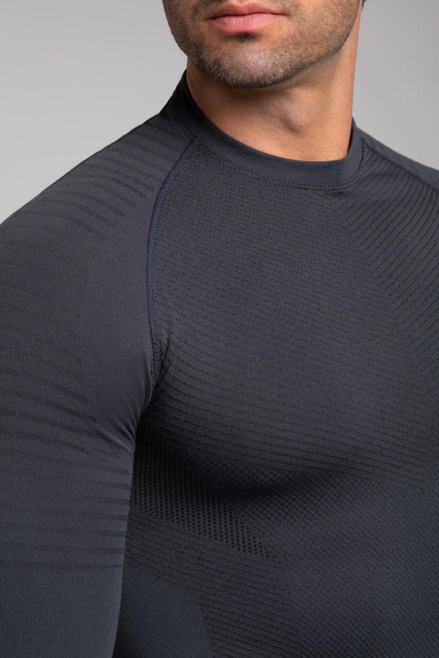 Spaio SPAIO MAGLIETTA TERMOATTIVA PLAY NEW GREY/NERO Soddisfazione Garantita