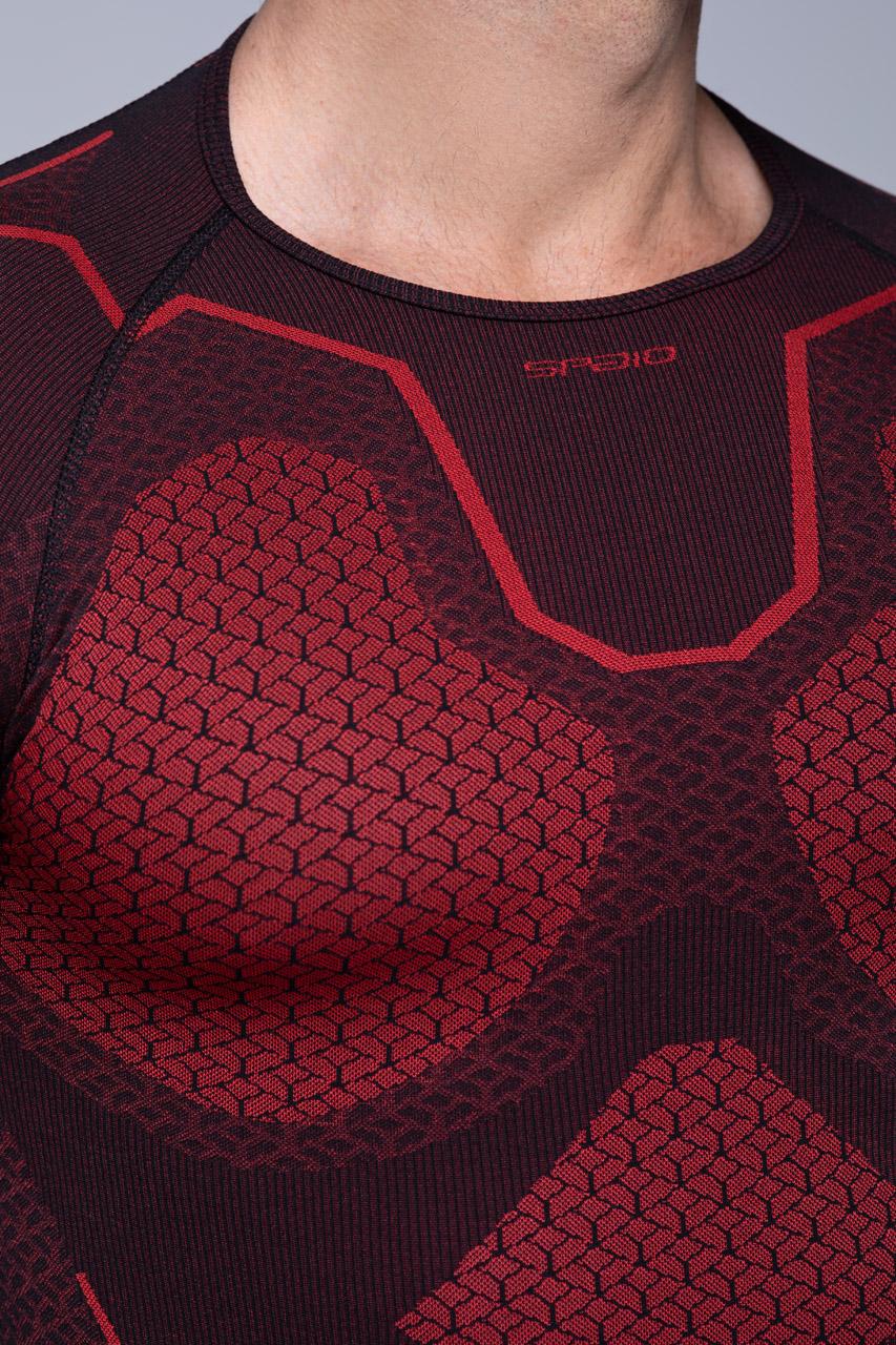 Spaio SPAIO MAGIETTA TERMOATTIVA „ADRENALINE” UOMO NERO/ROSSO Convenienza