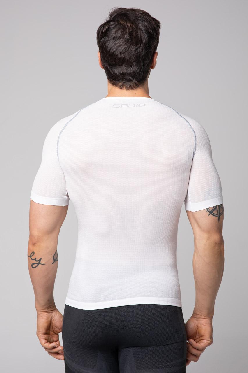 Spaio SPAIO CAMICIA TERMOATTIVA CON MANICHE CORTE BREATH BIANCO Sconto