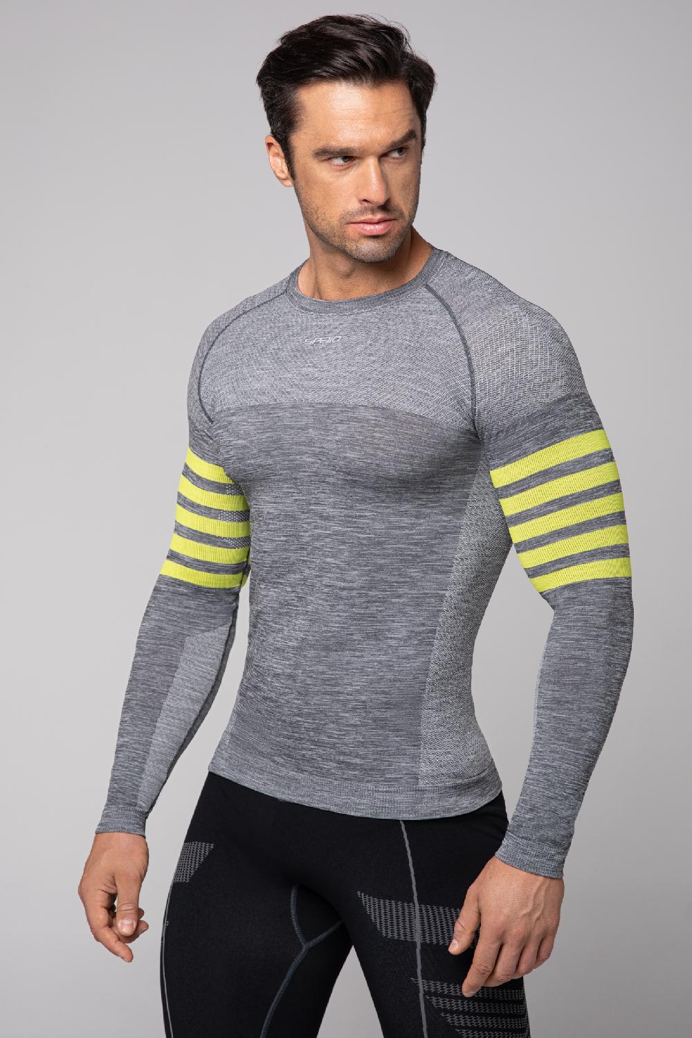 Spaio SPAIO MAGLIA M/LTERMOATTIVA "RUN" NEW GREY Economico