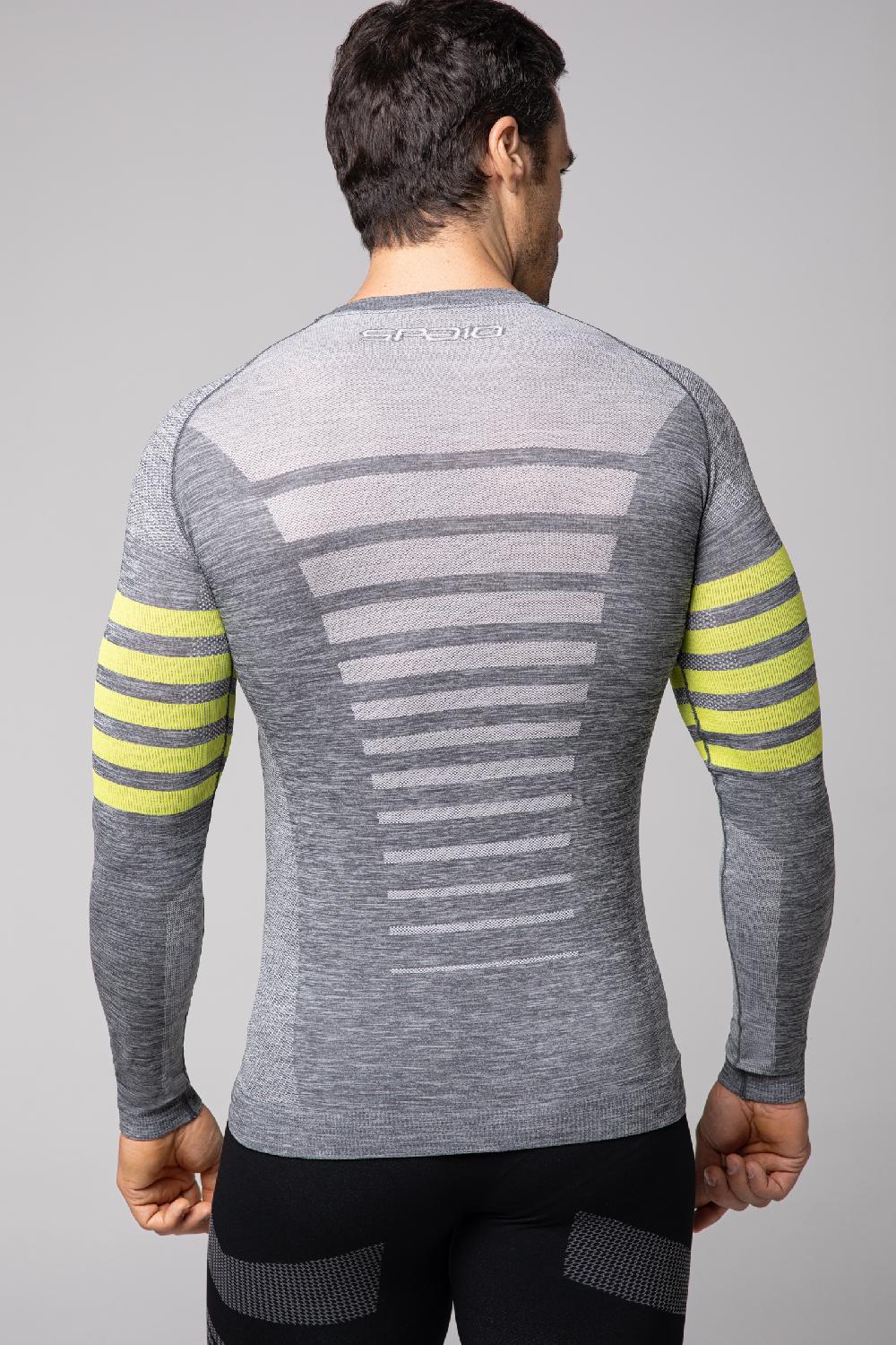 Spaio SPAIO MAGLIA M/LTERMOATTIVA "RUN" NEW GREY Economico