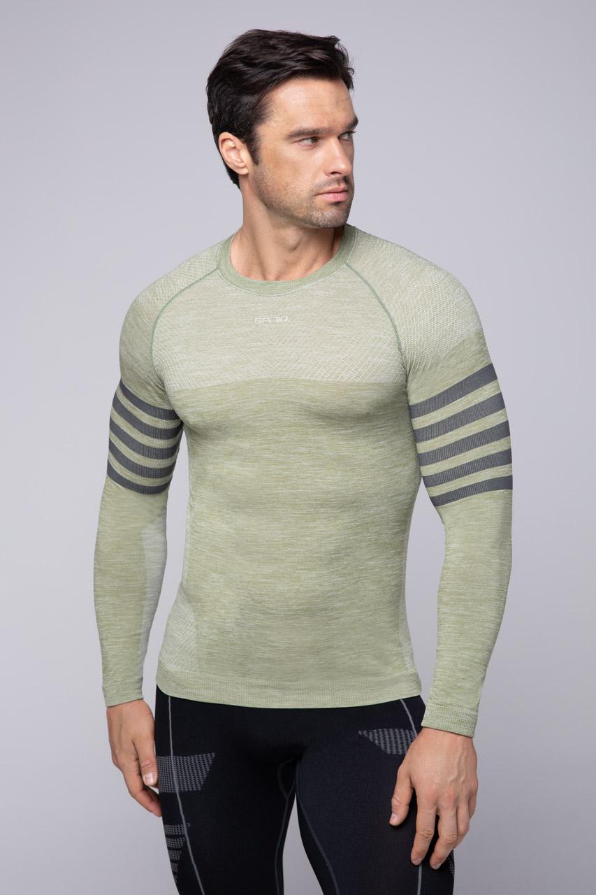 Spaio SPAIO MAGLIA M/L TERMOATTIVA "RUN" OLIVE GREEN Online