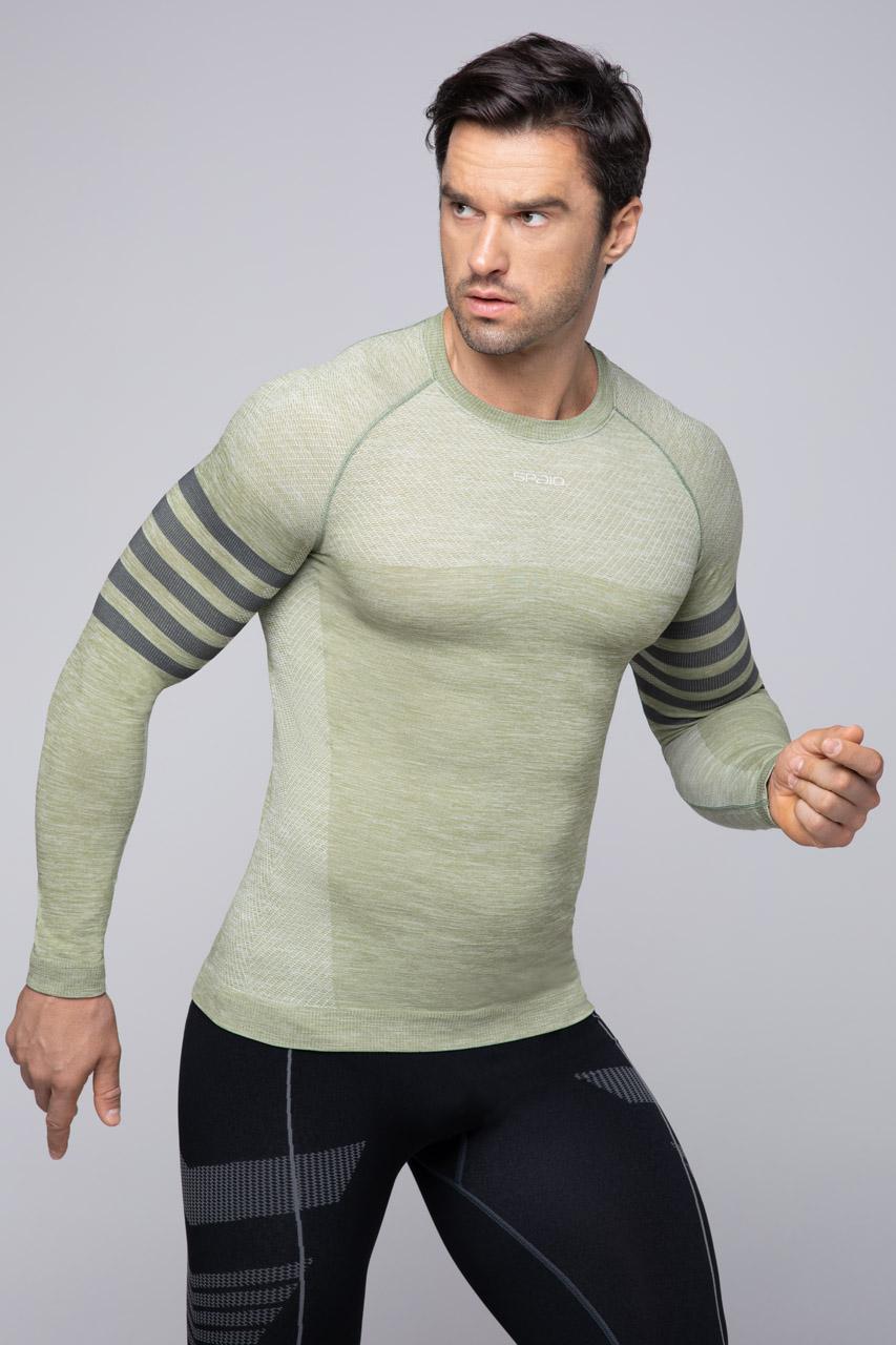 Spaio SPAIO MAGLIA M/L TERMOATTIVA "RUN" OLIVE GREEN Online