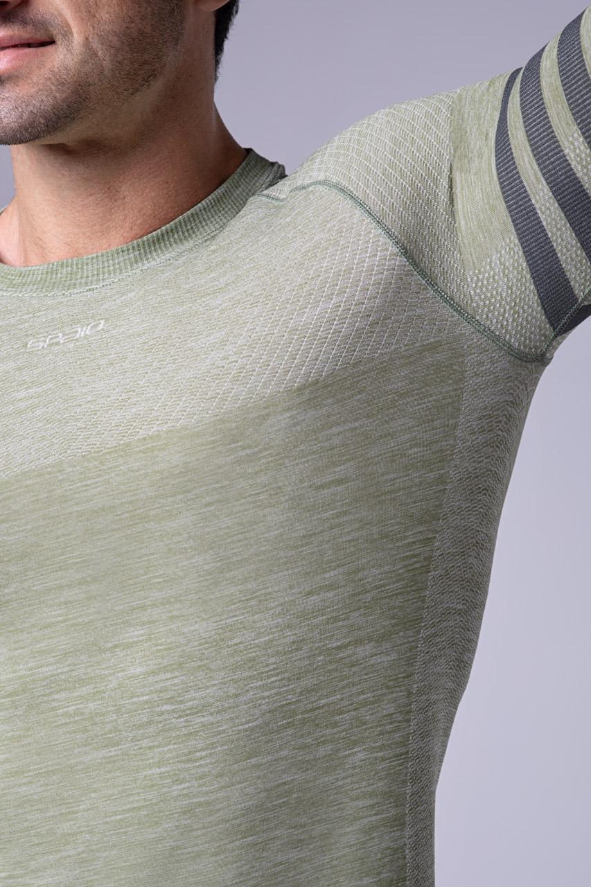 Spaio SPAIO MAGLIA M/L TERMOATTIVA "RUN" OLIVE GREEN Online