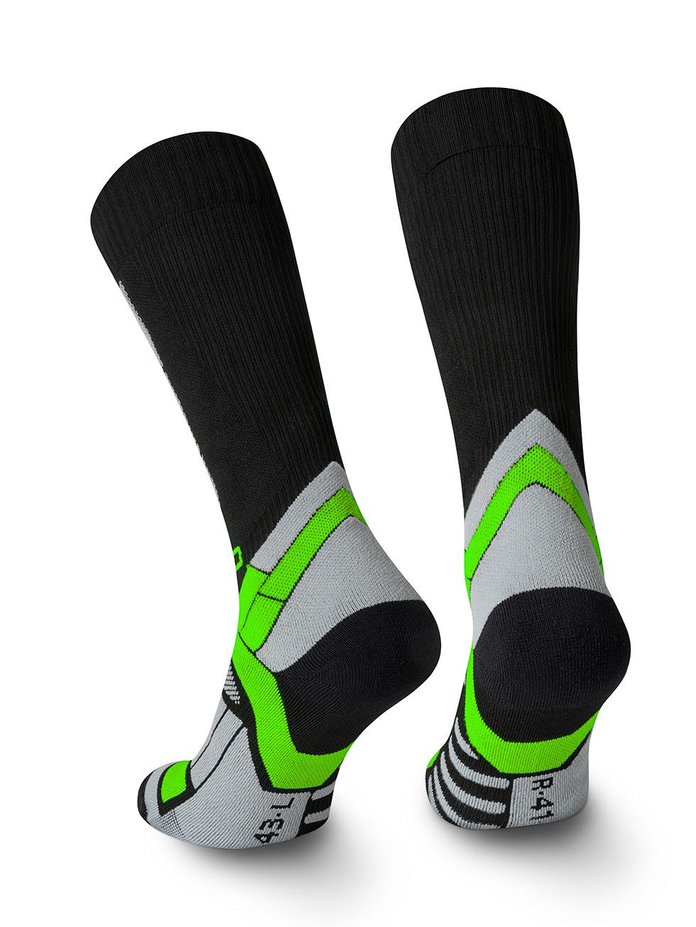 Spaio SPAIO CALZE DA SCI THERMO-EVO 02 BLACK/GREEN Saldi Di Fabbrica