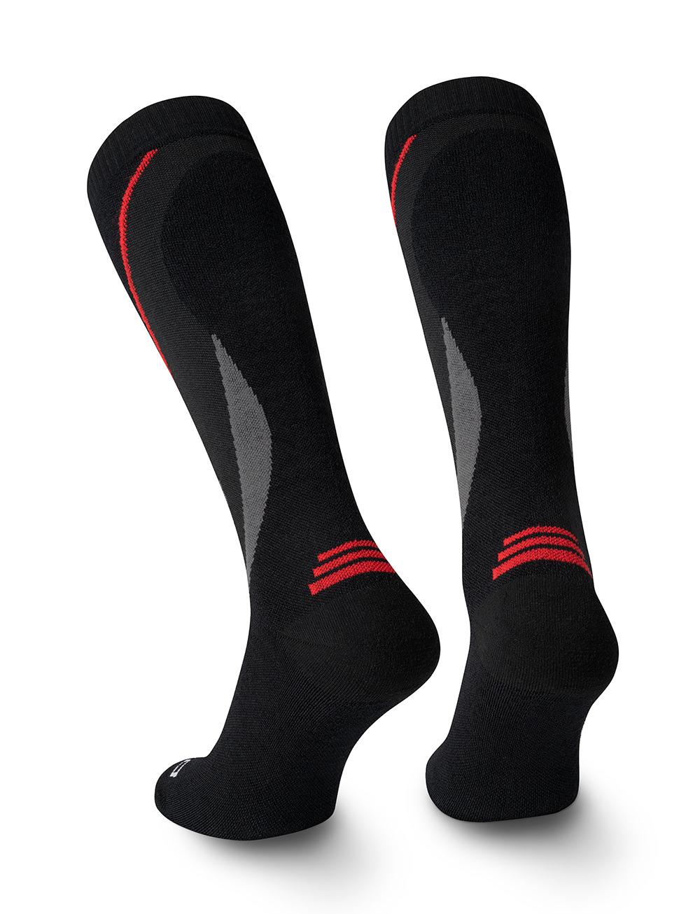 Spaio SPAIO calze da sci compressive THERMO-EVO BLACK/GREY/RED Moda