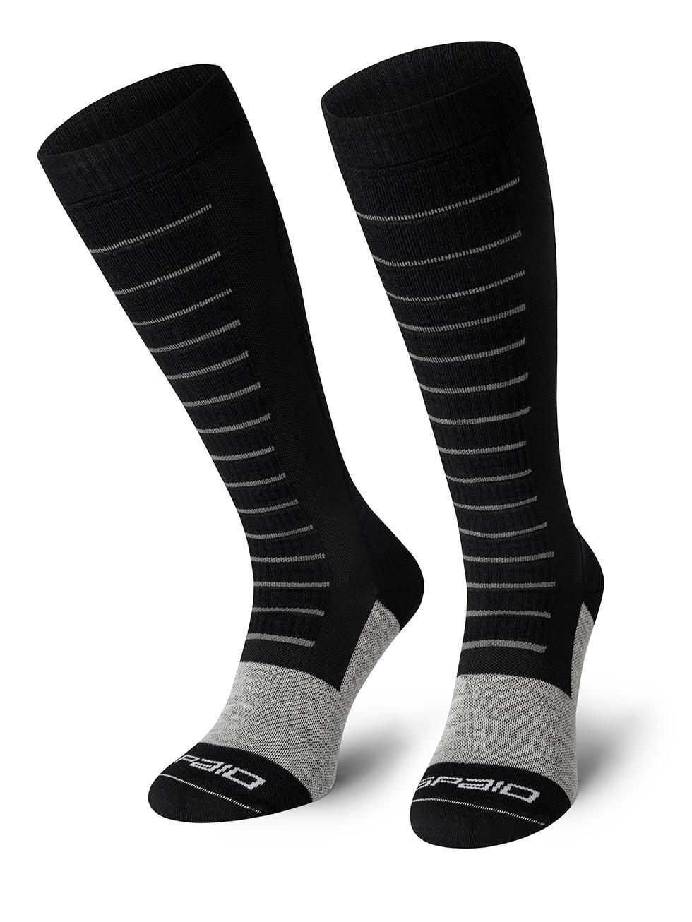 Spaio SPAIO calze da sci compressive FIERCE BLACK/WHITE/GREY Italia