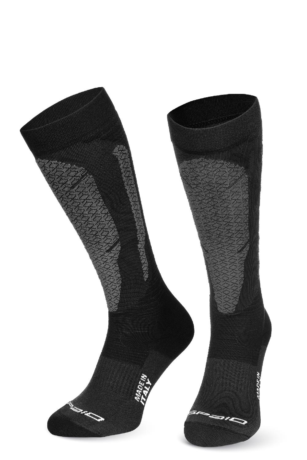 Spaio SPAIO CALZE COOLMAX "ADRENALINE" NERO/GRIGIO In Linea