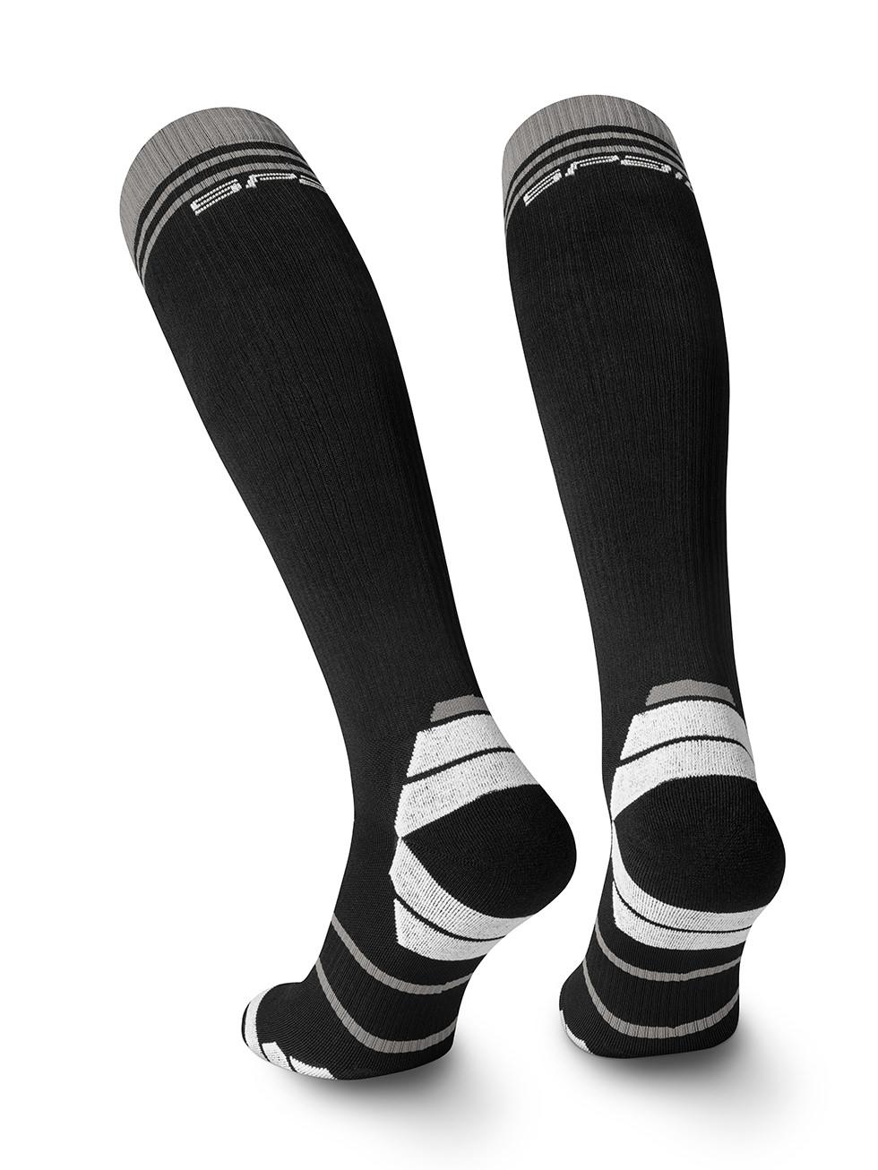 Spaio SPAIO calze da sci SKI SOCKS 01 BLACK/WHITE/GREY Pezzi Unici