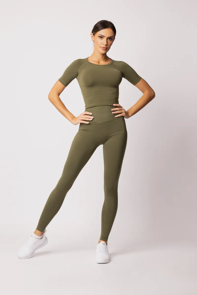 Spaio SPAIO RASHGUARD ADAPT MANICA CORTA KHAKI Affare Del Giorno