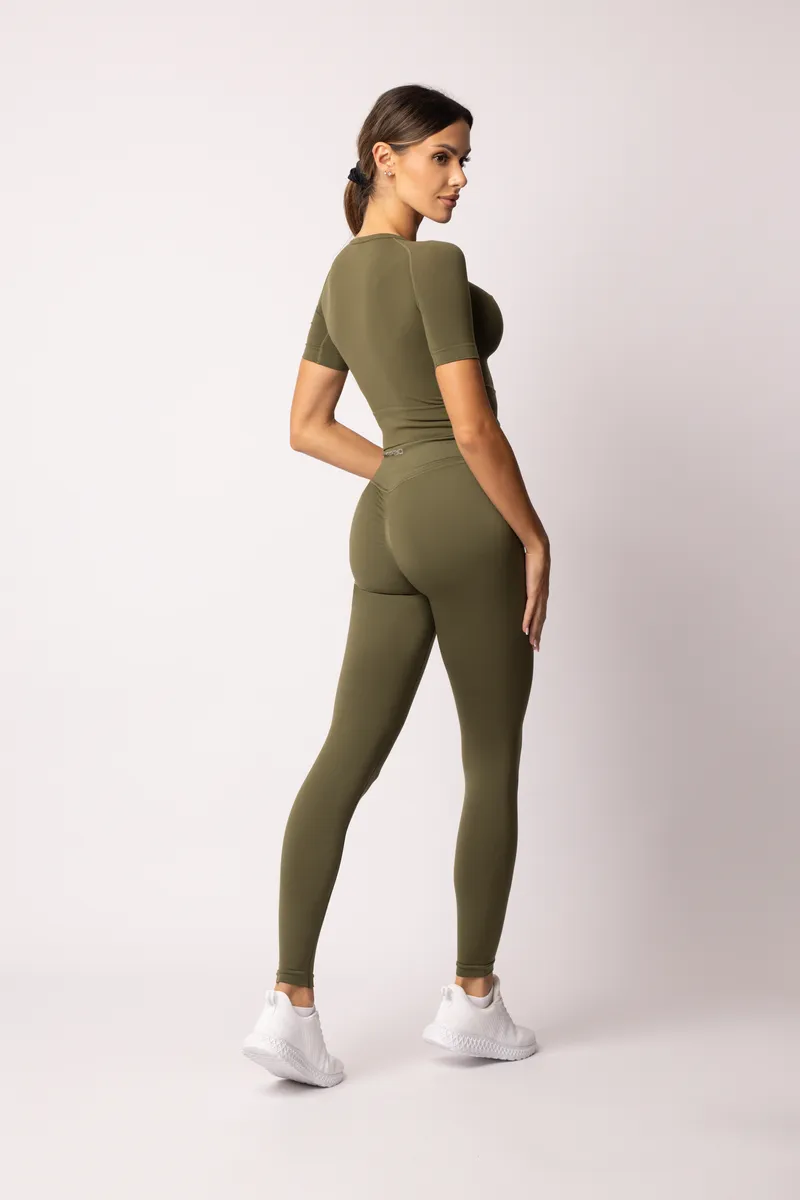 Spaio SPAIO RASHGUARD ADAPT MANICA CORTA KHAKI Affare Del Giorno