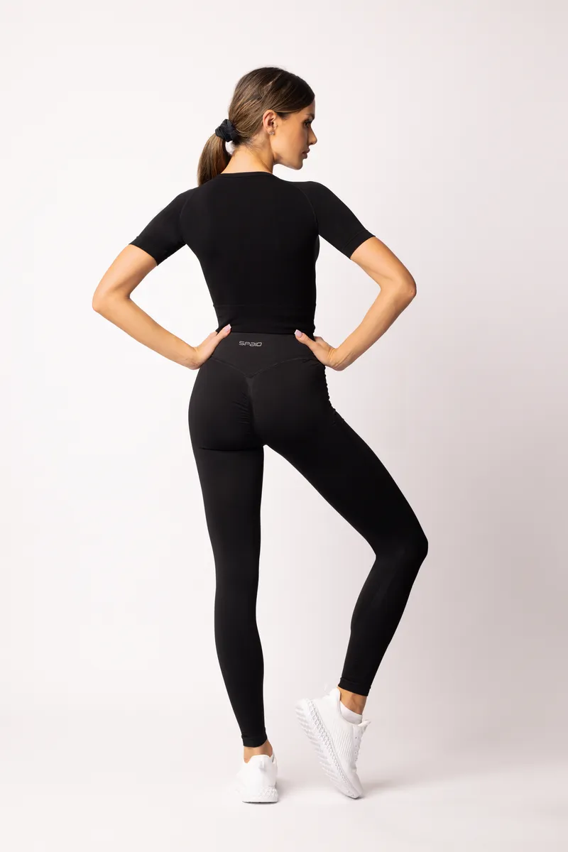 Spaio SPAIO RASHGUARD ADAPT MANICA CORTA BLACK Sottocosto