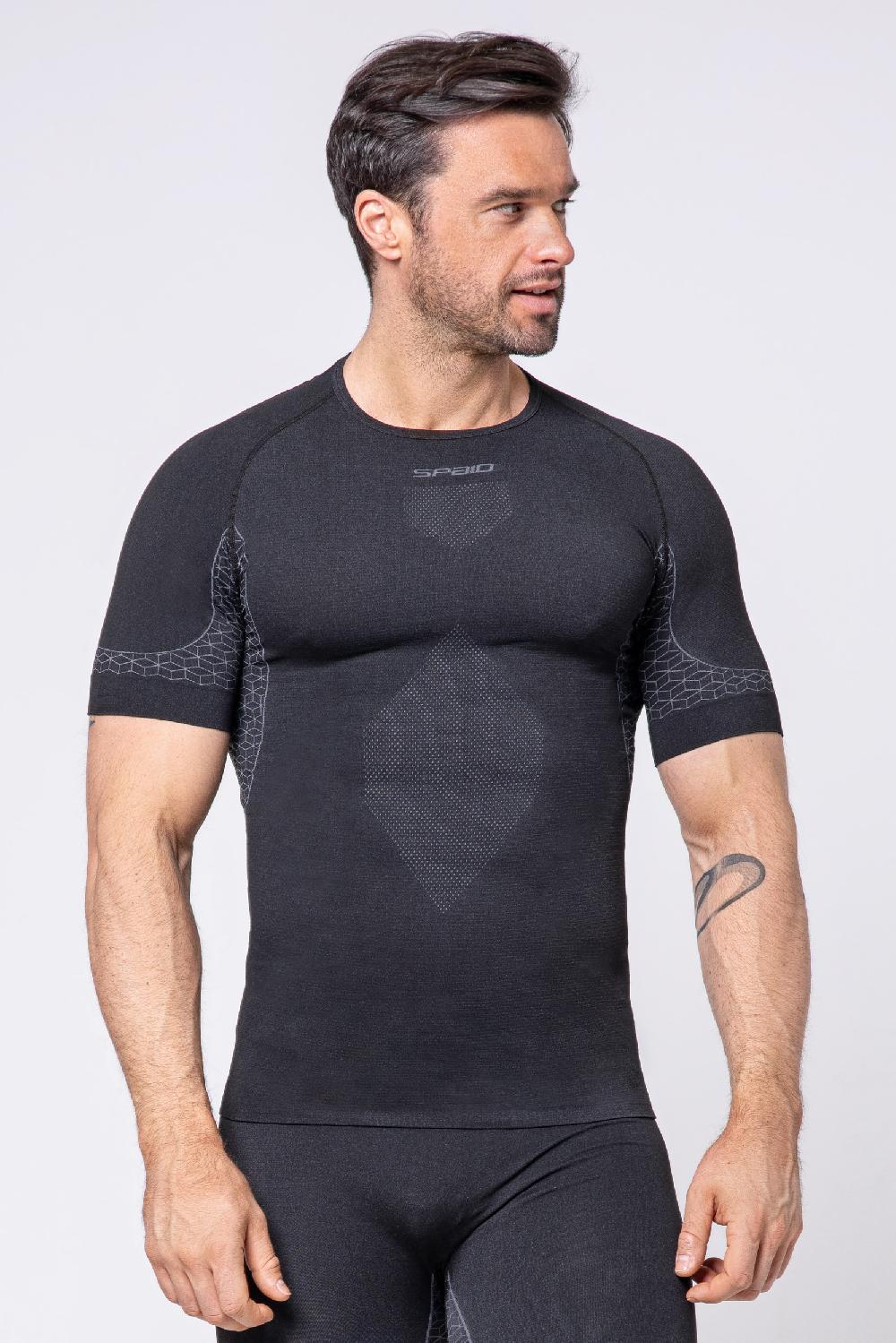 Spaio SPAIO M/C MAGLIA BREEZE UOMO NERO/GRIGIO Vendita Economica