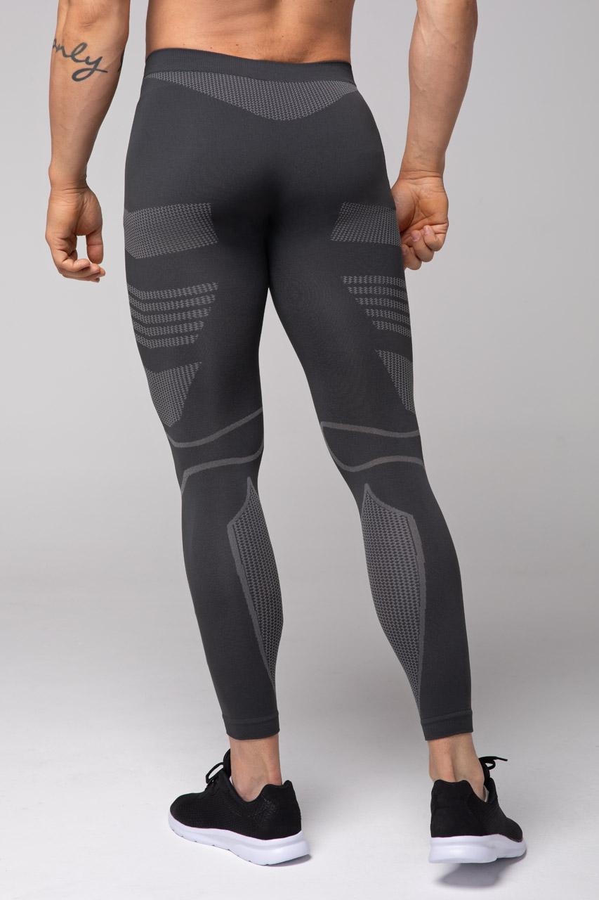 Spaio SPAIO LEGGINS TERMOATTIVI "THERMO-EVO" UOMO GRIGIO/GRIGIO CHIARO Italia