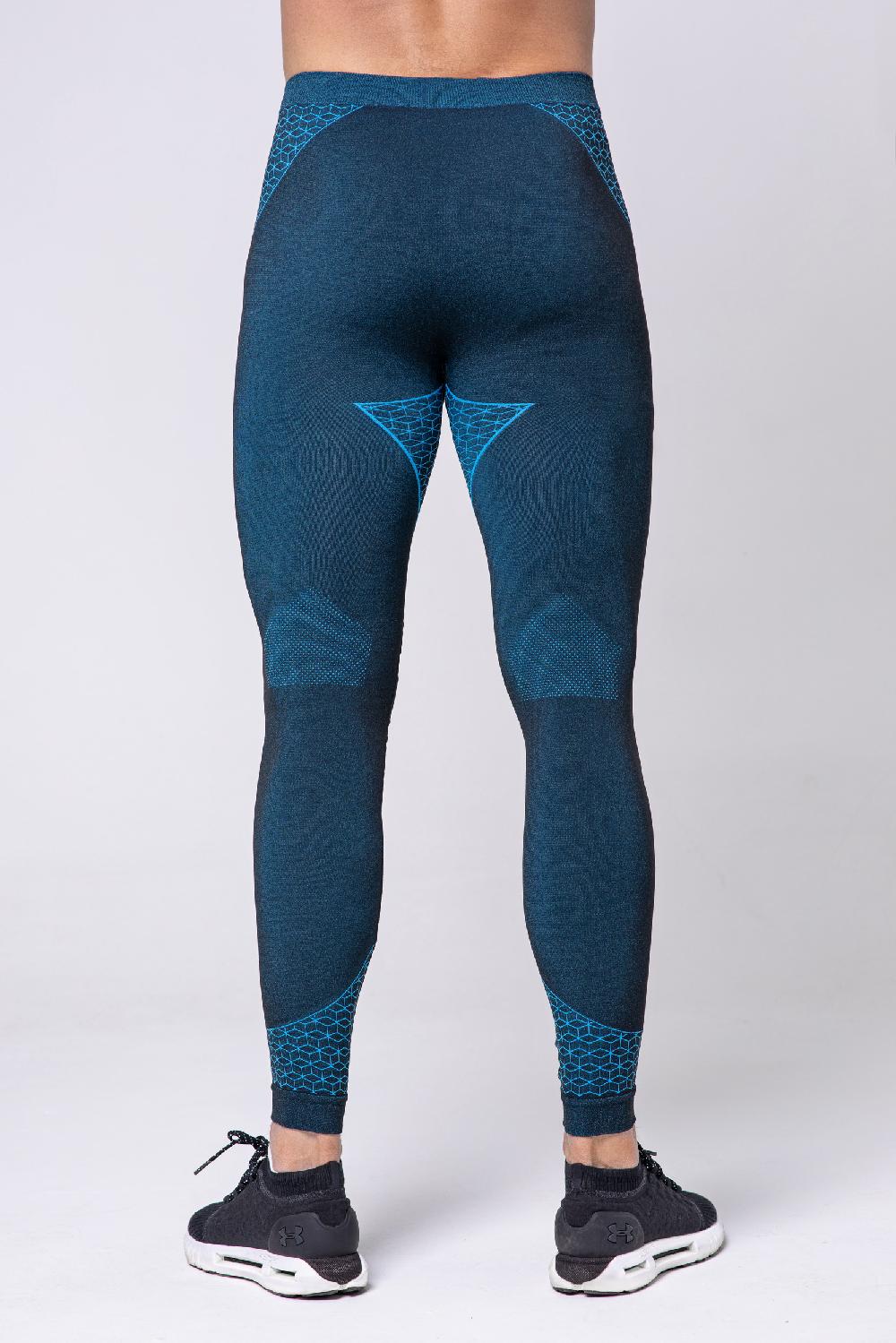 Spaio SPAIO LEGGINGS BREEZE UOMO NERO/BLU Pezzi Unici