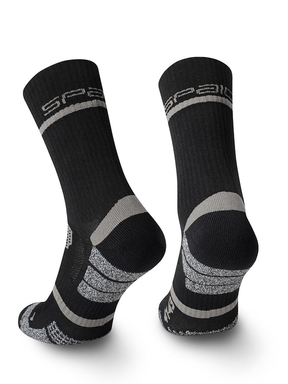 Spaio SPAIO CALZINI DA TREKKING TREKKING SOCKS ALPHA BLACK/GREY Italy