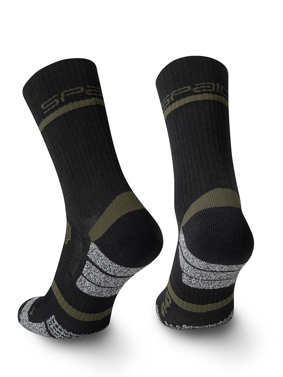 Spaio SPAIO CALZINI DA TREKKING TREKKING SOCKS ALPHA BLACK/KHAKI Italia