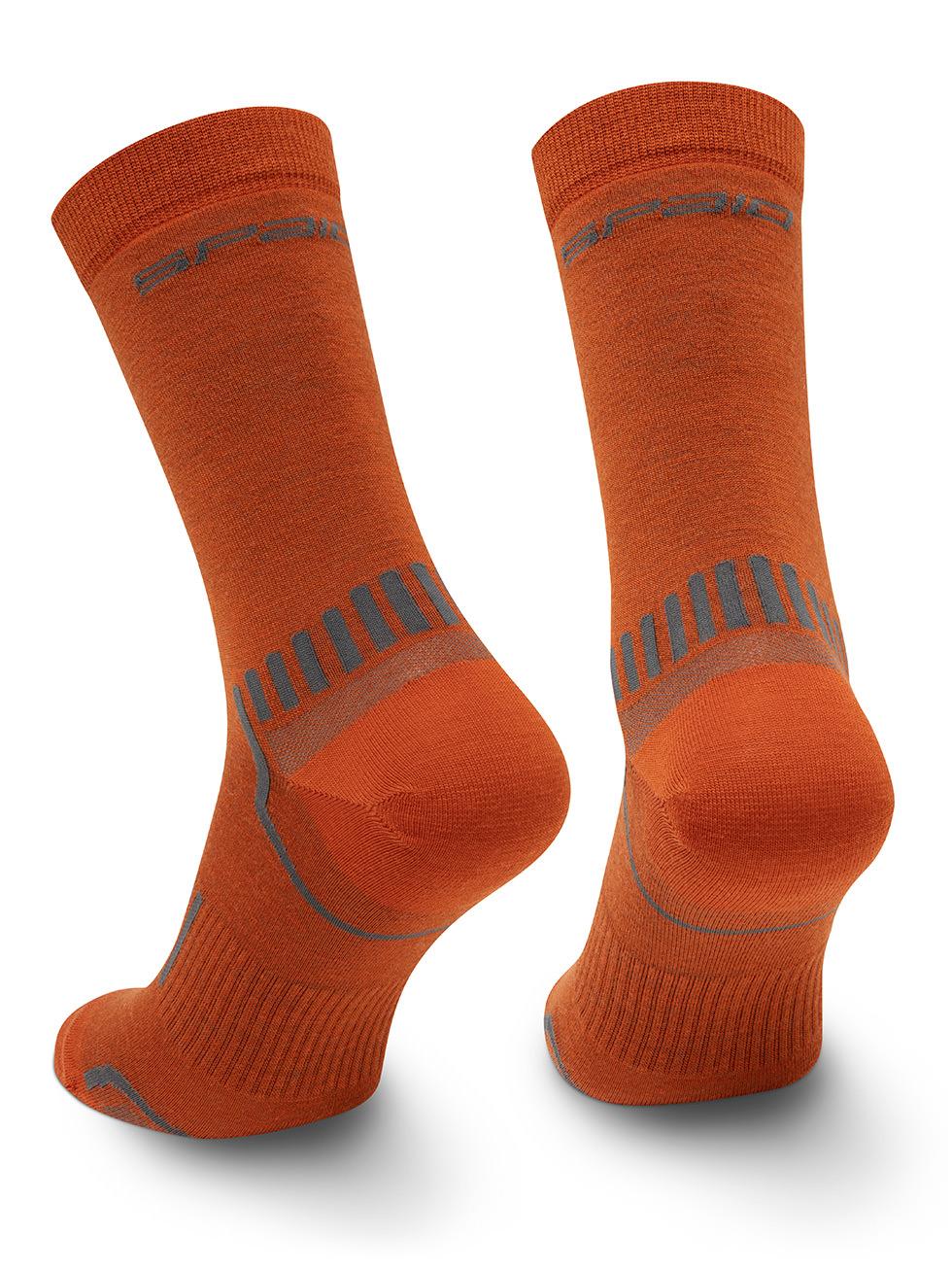 Spaio SPAIO CALZINI DA TREKKING ALPHA 02 ORANGE Nuovo