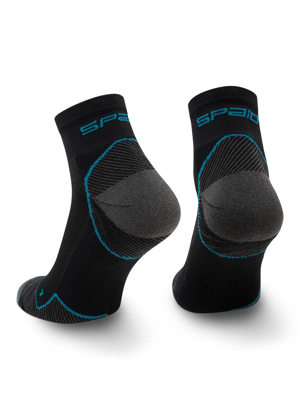Spaio SPAIO SKARPETY RUNNING 03 BLACK/BLUE Fino Al -60%