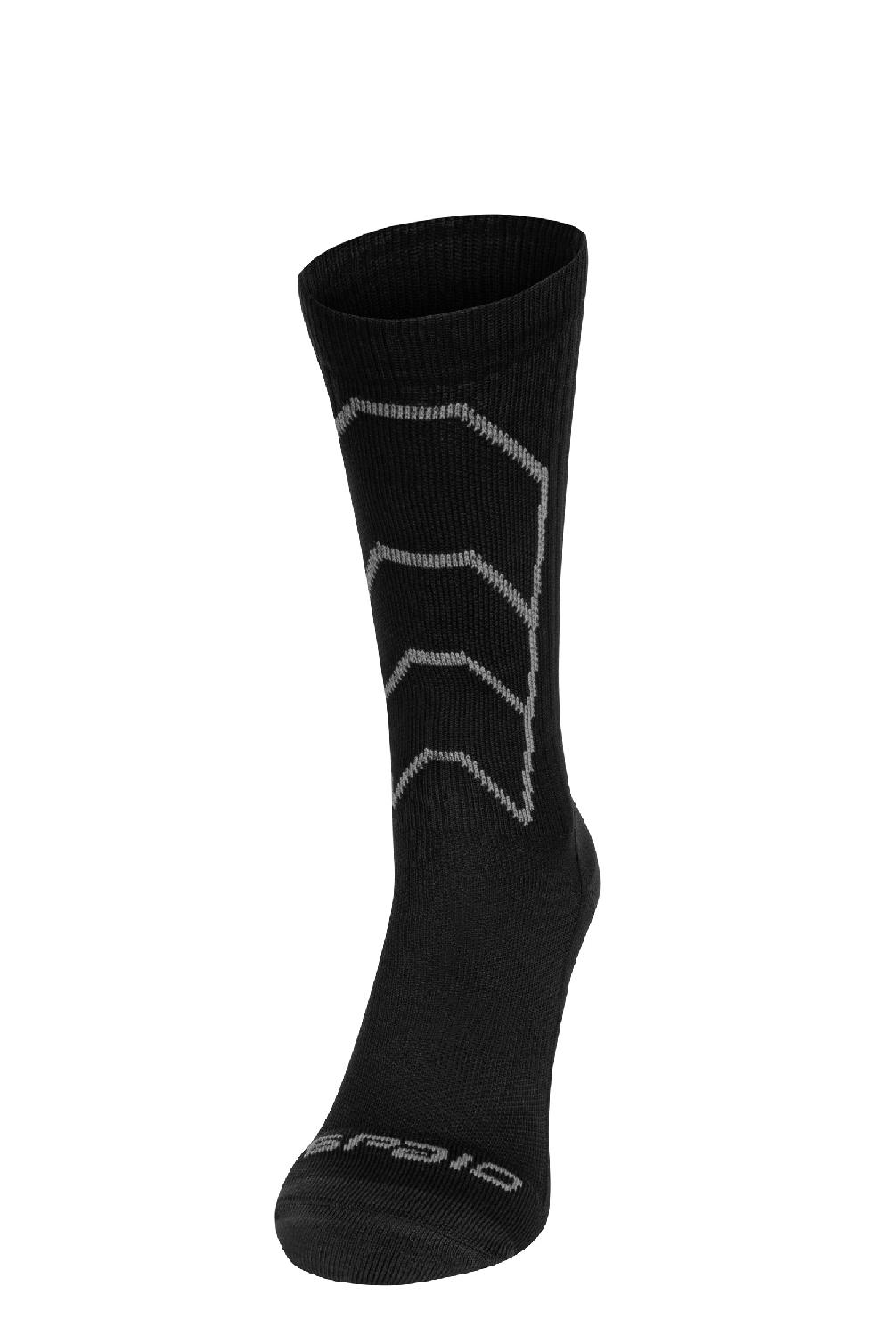 Spaio CALZE A COMPRESSIONE "RAPID" NERO/GRIGIO In Saldo