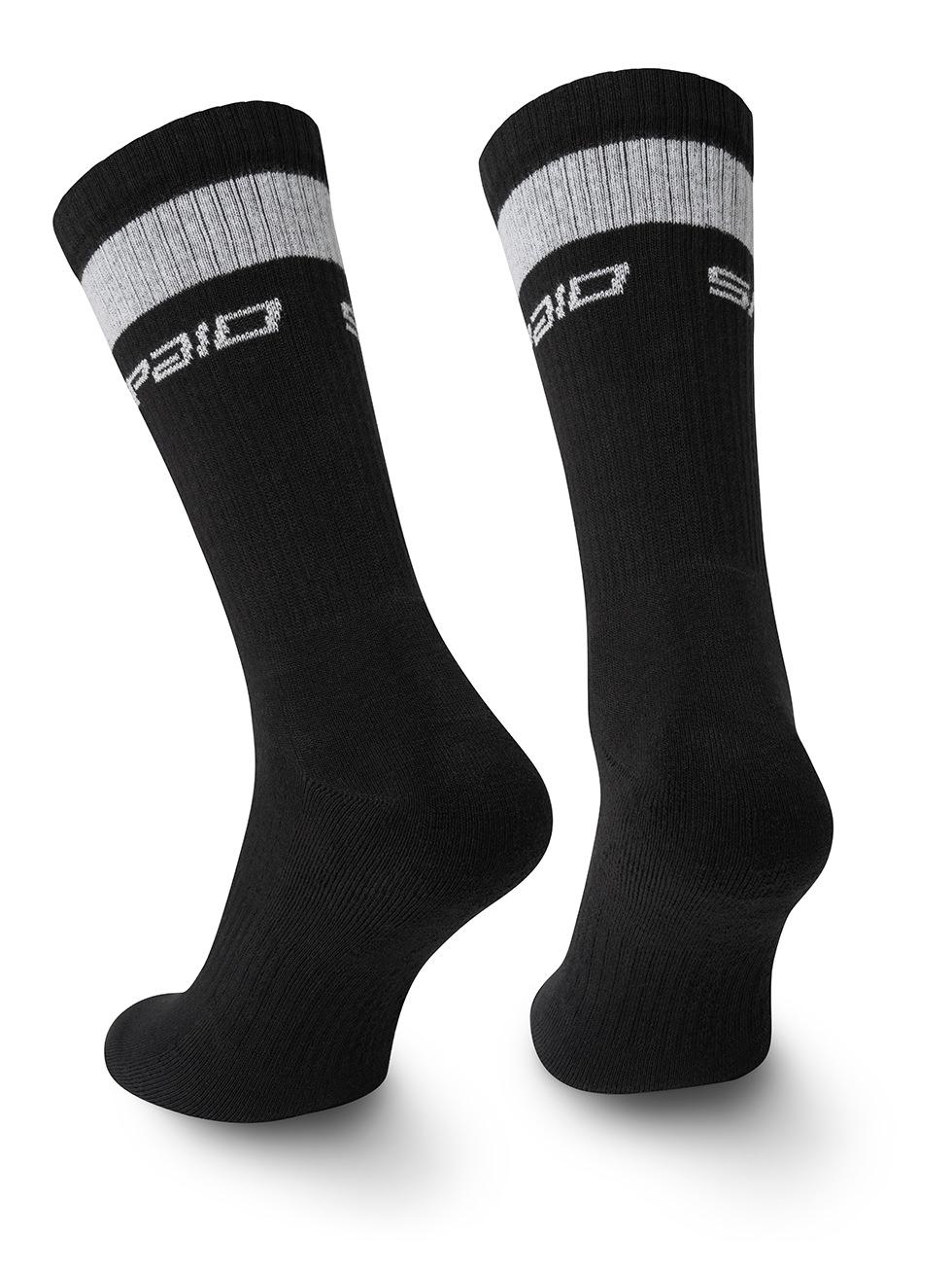 Spaio CALZINI SPAIO FLEX 02 BLACK/GREY Spedizione Gratuita