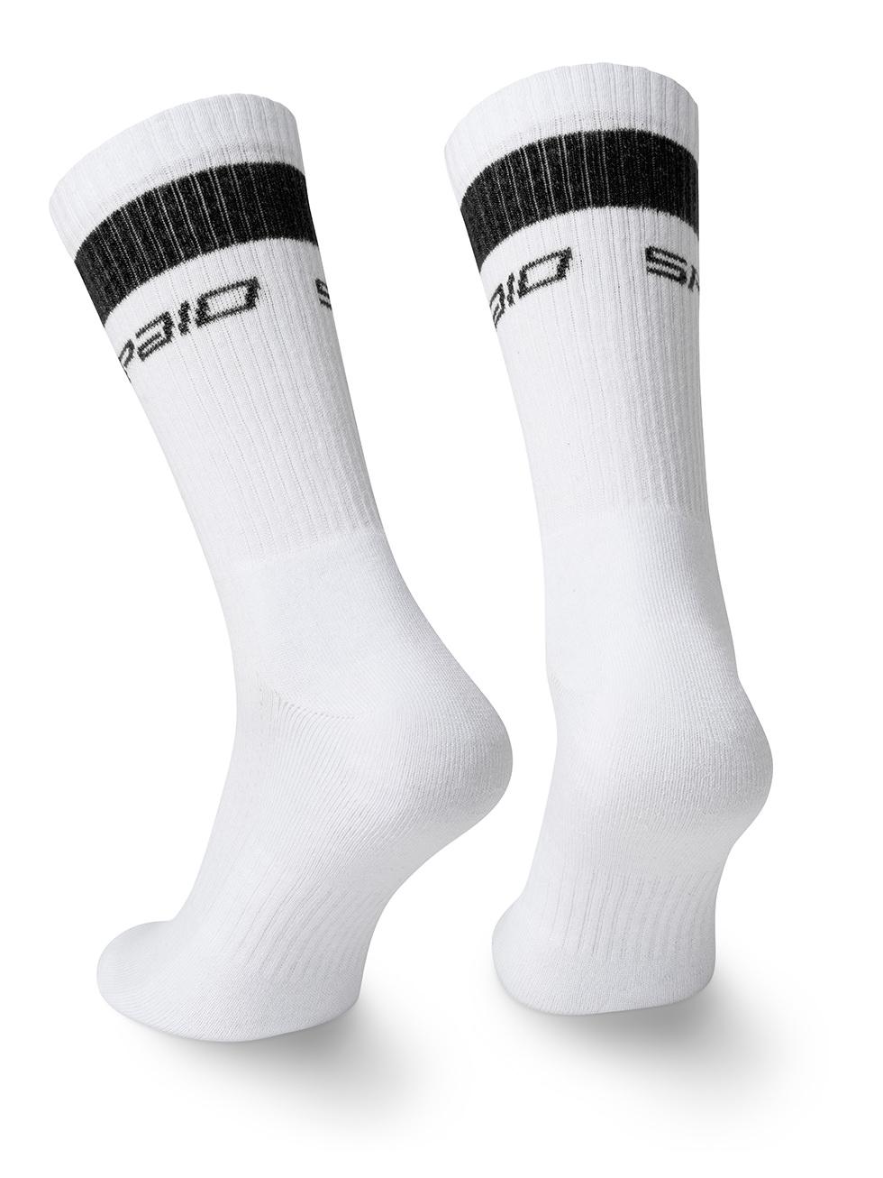 Spaio CALZINI SPAIO FLEX 02 WHITE/BLACK Consegna Veloce
