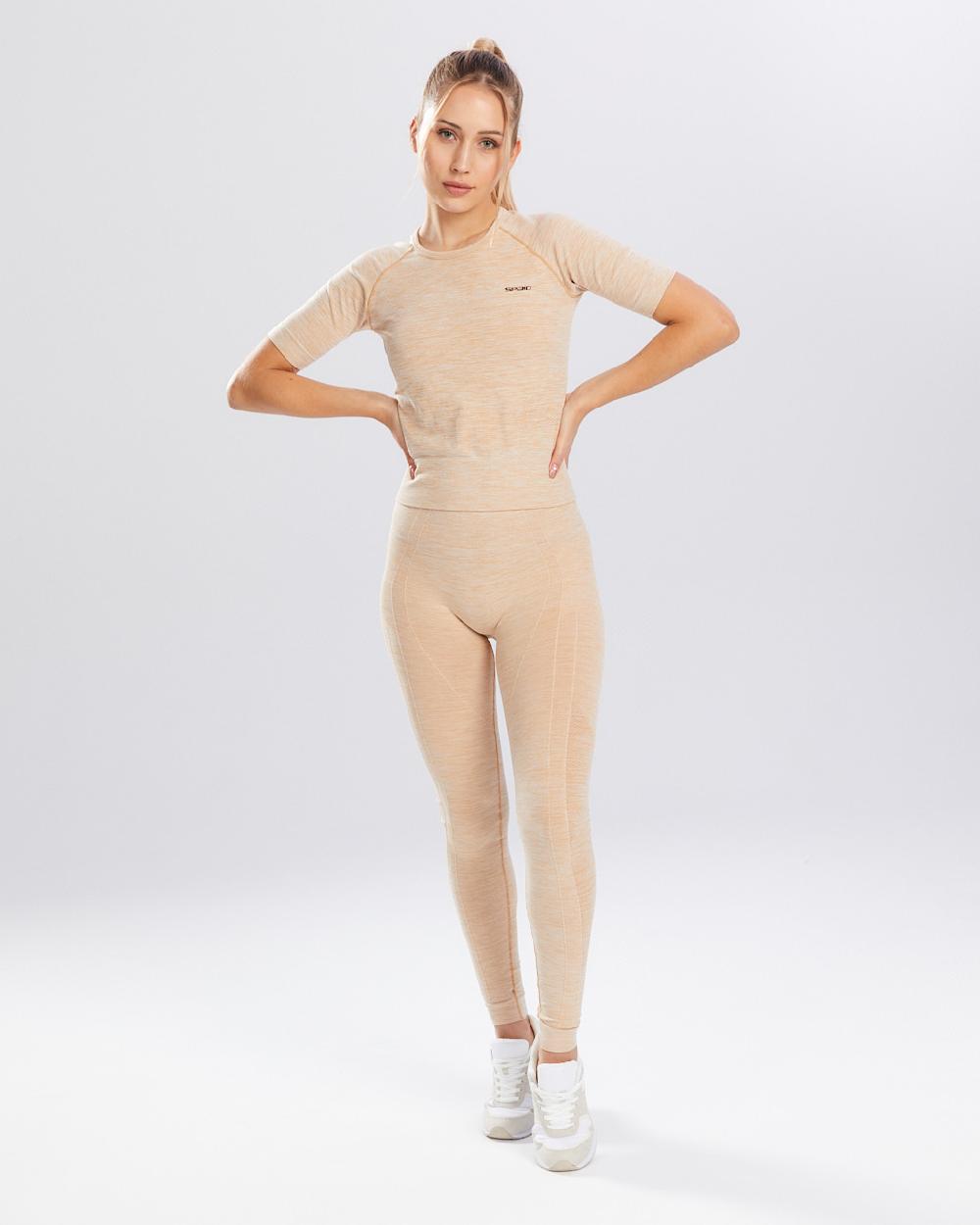 Spaio SPAIO RASHGUARD MELANGE MANICHE CORTE ICED COFFEE Prezzo di fabbrica