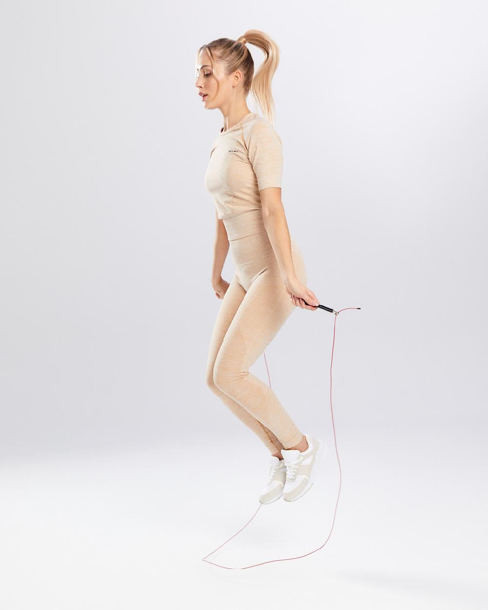 Spaio SPAIO RASHGUARD MELANGE MANICHE CORTE ICED COFFEE Prezzo di fabbrica