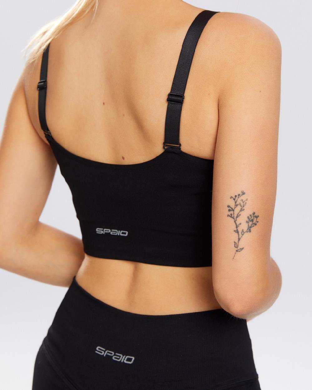 Spaio SPAIO REGGISENO SPORTIVO FLEX BLACK Offerta Anniversario