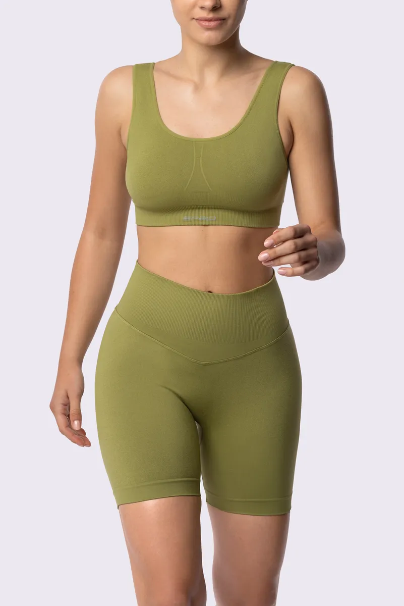 Spaio SPAIO REGGISENO SPORTIVO ADAPT GREEN OLIVE Offerte stagionali
