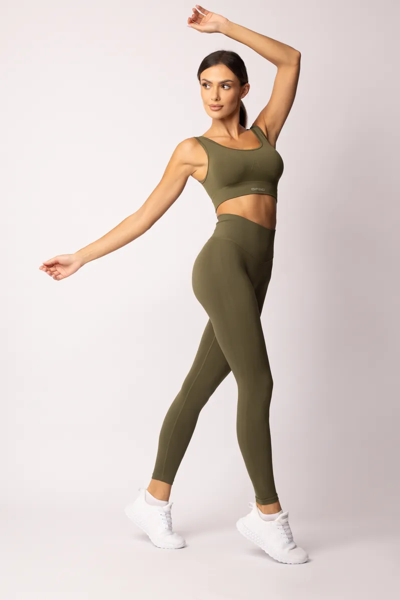Spaio SPAIO REGGISENO SPORTIVO ADAPT KHAKI Fino al 65% di sconto