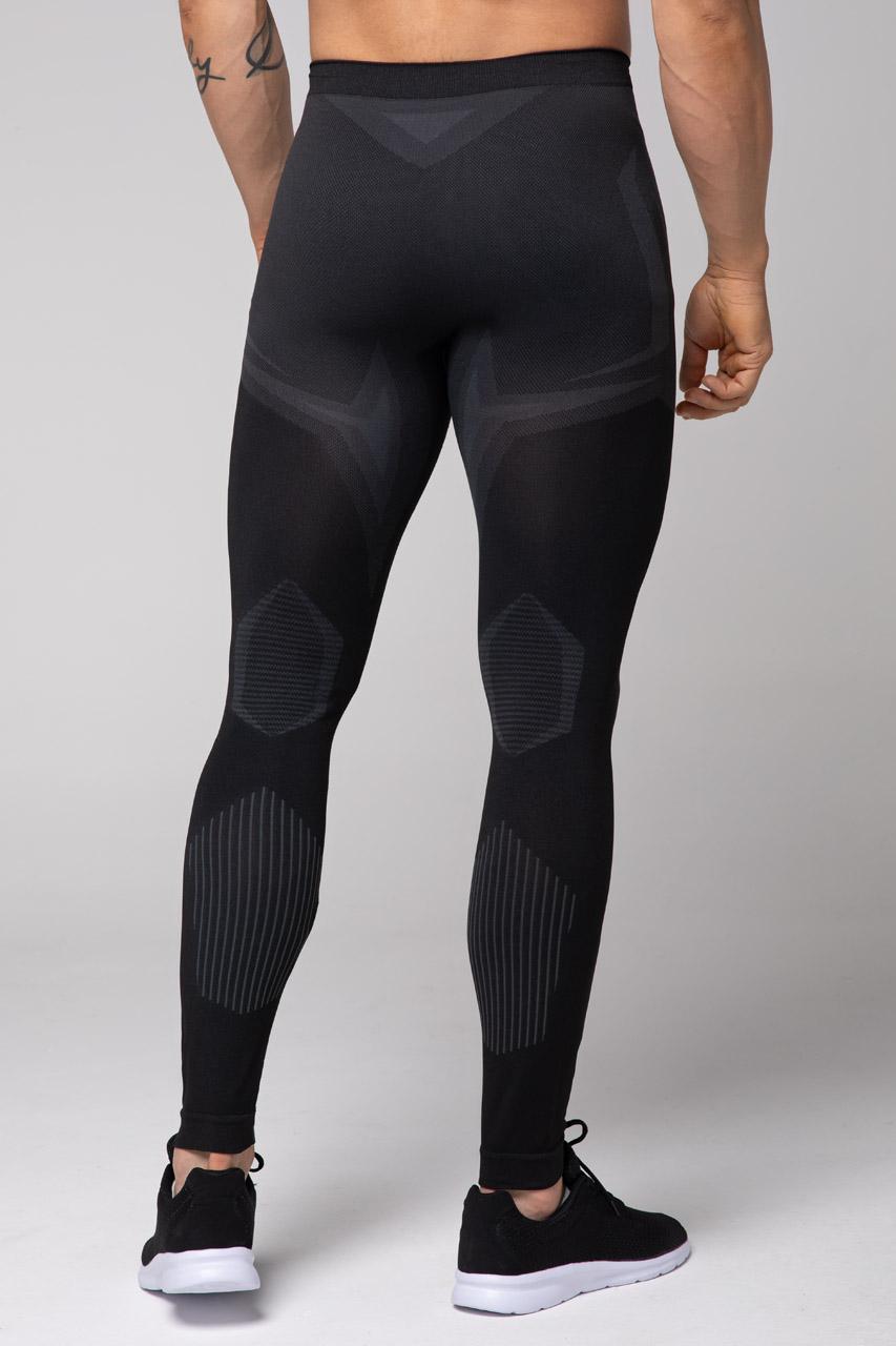 Spaio SPAIO LEGGINGS TERMOATTIVI "CONFIDENCE" NERO/GRIGIO Officina