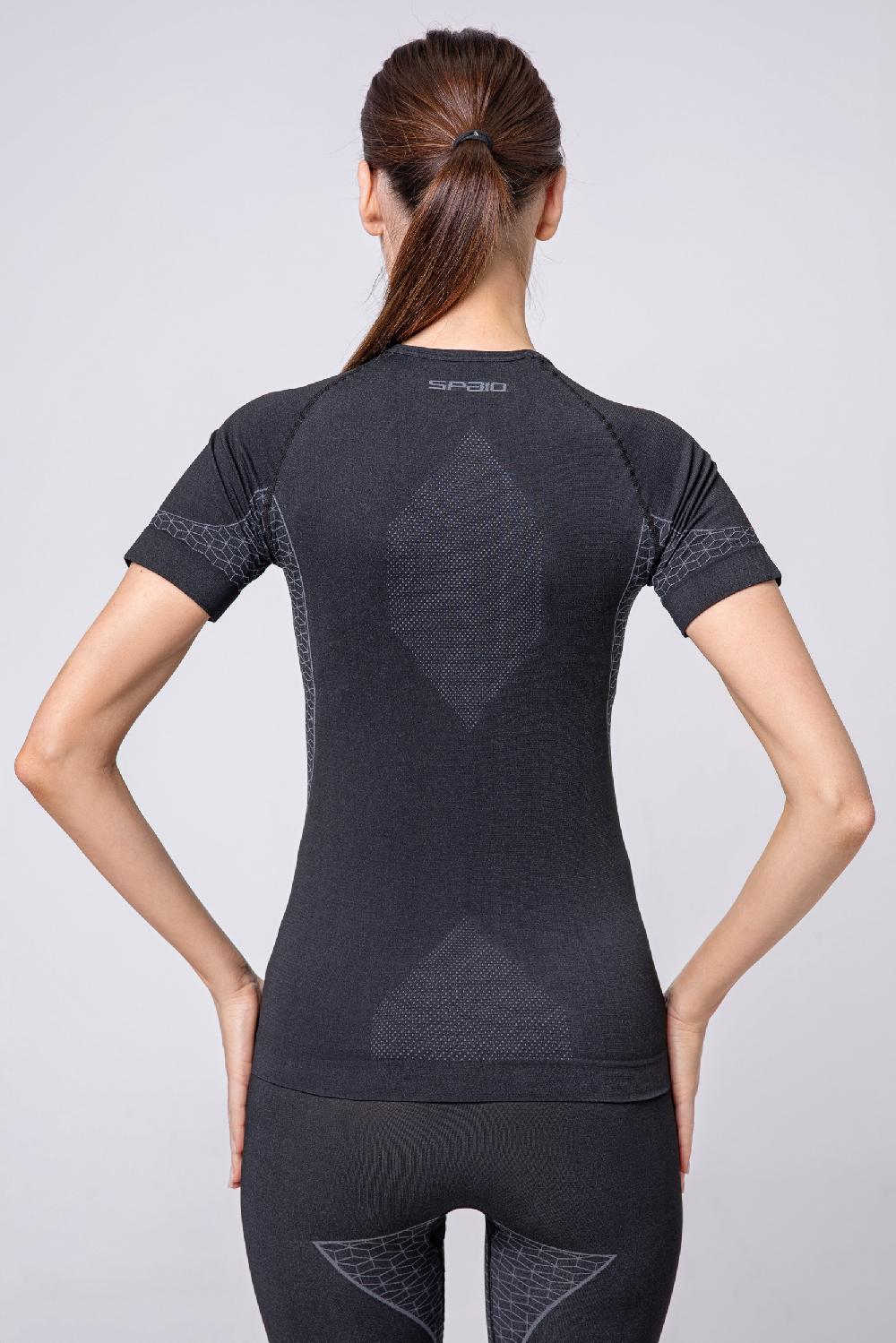 Spaio SPAIO M/C MAGLIA BREEZE DONNA NERO/GRIGIO Economico