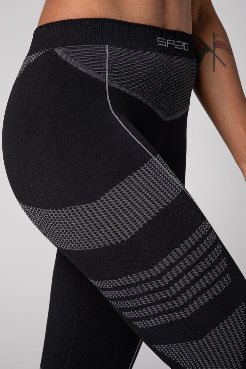 Spaio SPAIO LEGGINS TERMOATTIVI "THERMO-EVO" DONNA NERO/GRIGIO Saldi