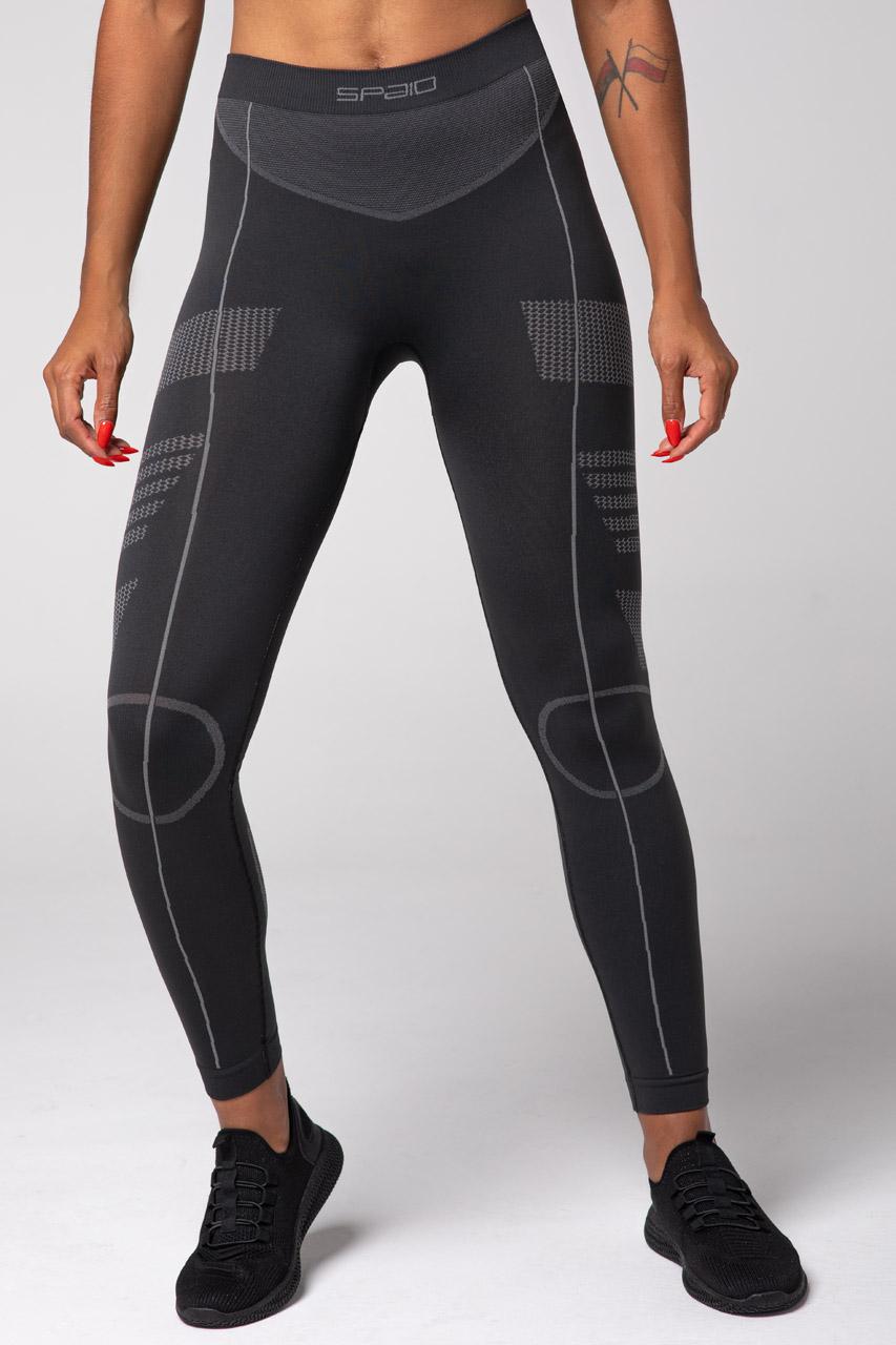 Spaio SPAIO LEGGINS TERMOATTIVI "THERMO-EVO" DONNA GRIGIO/GRIGIO CHIARO Offerte