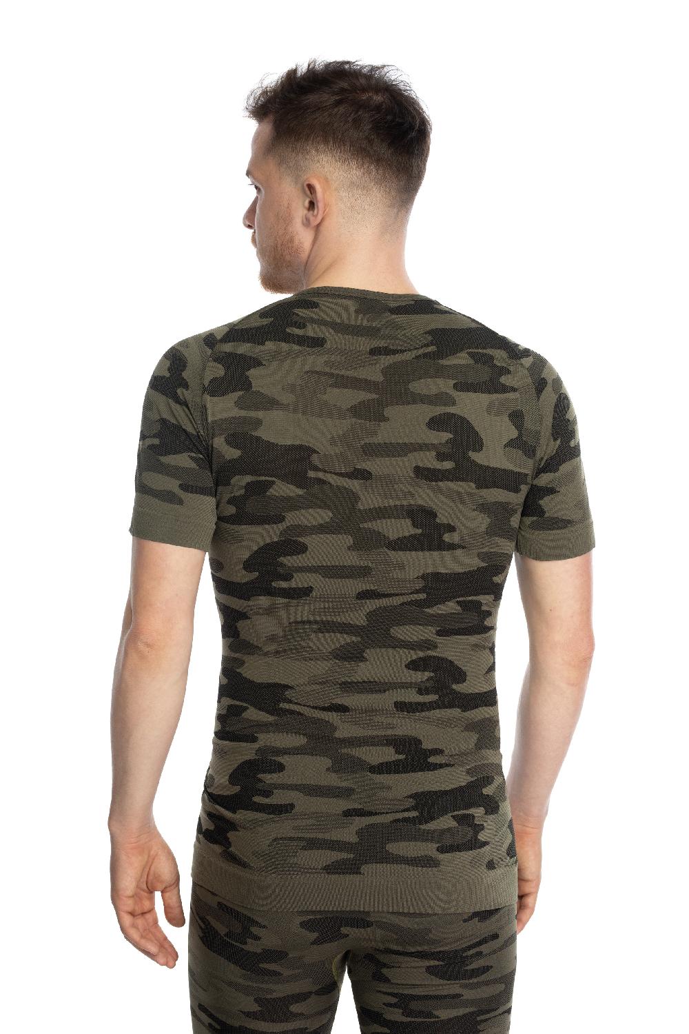 Spaio SPAIO LONG SLEEVE T-SHIRT MILITARY 01 MAN FOREST GREEN In Saldo