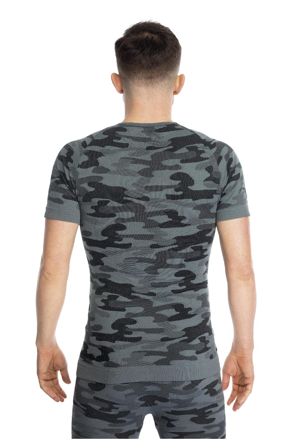 Spaio SPAIO LONG SLEEVE T-SHIRT MILITARY 01 MAN STEEL GREY Nuova