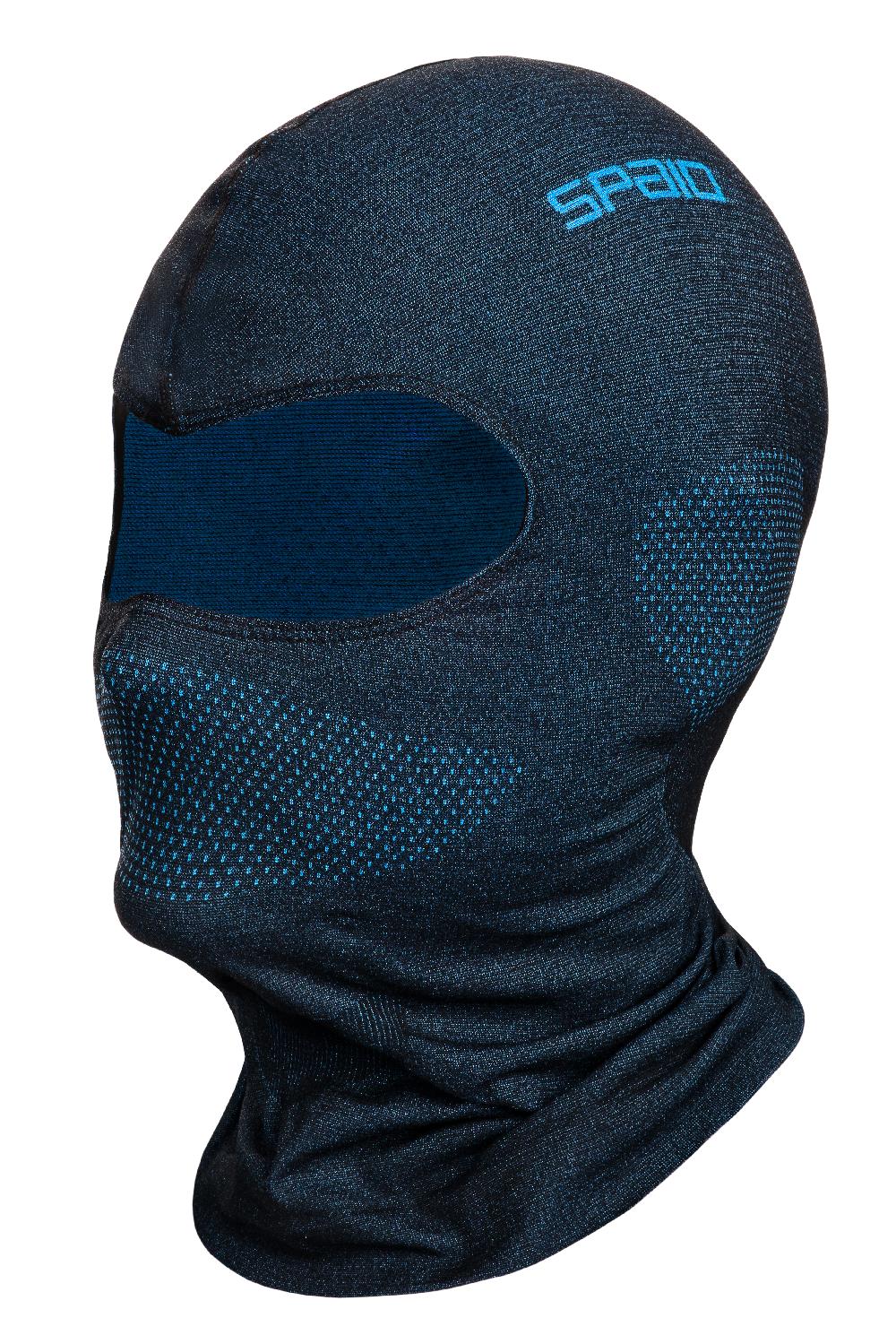 Spaio SPAIO PASSAMONTAGNA "BREEZE" NERO/BLU Spedizione gratuita