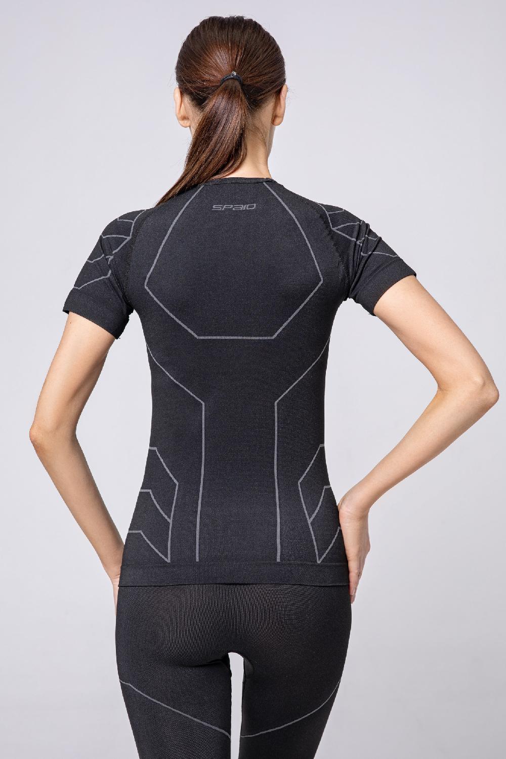 Spaio SPAIO M/C MAGLIA RAPID DONNA NERO/GRIGIO Offerta speciale