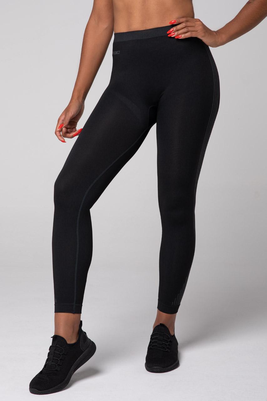 Spaio SPAIO LEGGINGS TERMOATTIVI POWERFUL NERO/GRIGIO Comprare a buon mercato