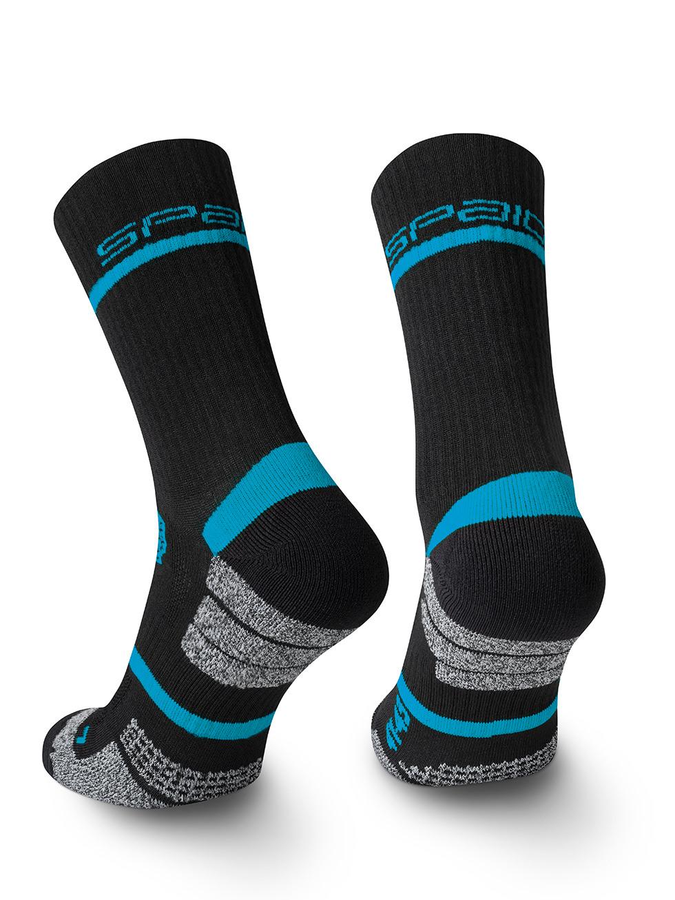 Spaio SPAIO CALZINI DA TREKKING TREKKING SOCKS ALPHA BLACK/BLUE Grande vendita