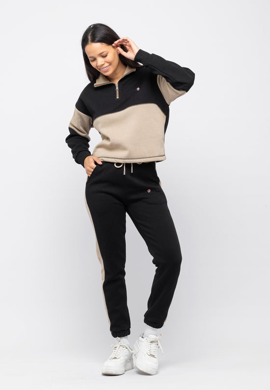 Tom Barron Tuta da ginnastica a mezza zip Cozy Couture In Vendita