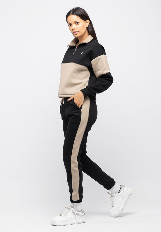 Tom Barron Tuta da ginnastica a mezza zip Cozy Couture In Vendita